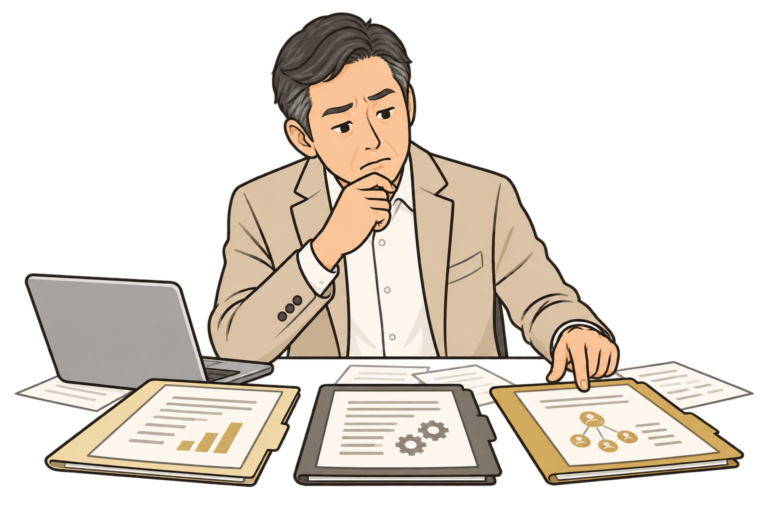 AIをどの業務から始めるか迷う中小企業の経営者