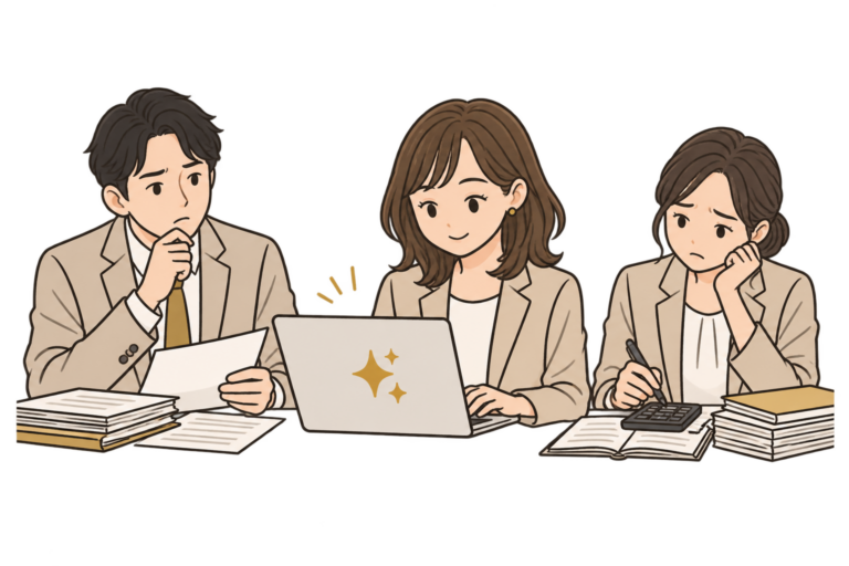 一部の社員だけがAIを使いチーム全体には広がっていない職場